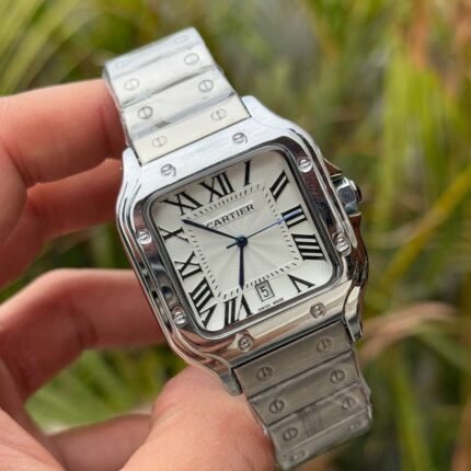 Cartier Santos metal